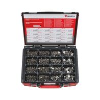 Countersunk Head Screw Assortment | 1075 Pieces | ISO 10642 Compliant | A2 Stainless Steel | by Wurth