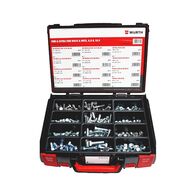 Fine and Extra Fine Bolts and Nuts Assortment | 282 Pieces | Zinc & Zinc Nickel Coatings | Strength Grades 8.8 & 10.9 | by Wurth