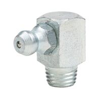 Cone Grease Nipple Angled 90° | Zinc Plated Steel | M8 x 1 Thread | DIN 71412 Compliant | @Pack of 10 | by Wurth