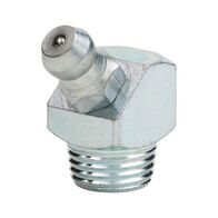 Cone Grease Nipple Angled 45° | Zinc Plated Steel | M6 Thread | Self-Locking Design | @Pack of 10 | by Wurth