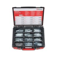 Split Pin Assortment 1775 pcs | Zinc-Plated Steel | ISO 1234 Compliant | @1 PCS | by Wurth