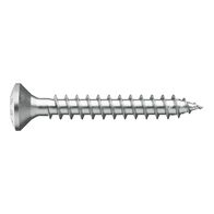 A2 Stainless Steel Full Thread Raised Countersunk Head Screws | 500 PCS | Corrosion-Resistant | Ideal for Outdoor Use | by Wurth