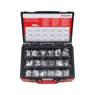 Sealing Ring Assortment 525 Pieces | Aluminium | DIN 7603 Standard | Heat Resistant to 300°C | by Wurth