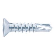 Window Construction Screw | Self-Drilling | Raised Countersunk Head | Zinc-Plated & Blue Passivated | @Pack of 1500 | by Wurth