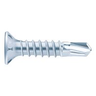 Window Construction Screw | Self-Drilling & Countersunk Milling Head | FEBOS®plus Steel | Zinc-Plated | @Pack of 8000 | by Wurth