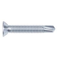 Window Construction Screw | Self-Drilling & Countersunk Milling Head | Zinc-Plated & Blue Passivated | @Pack of 6000 | by Wurth