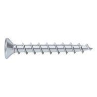 Window Construction Screw | Raised Countersunk Head | Zinc Plated | Corrosion Resistant | @Pack of 5000 | by Wurth