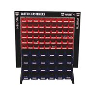 Metric 88 A2K Bolt Rack Package | 2651 Pieces | 78 Bin Rack with Labels | ORSY System | by Wurth