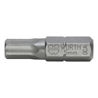 C 63 Bit Hexagon Socket 1/4 Inch | Patented POWERDRIV Design | 5mm Tip Size | by Wurth