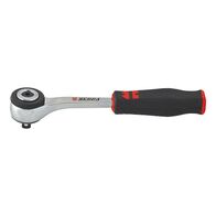 1/4 Inch Ratchet with Turntable Switching | 72 Teeth | Chrome Plated | Compact Design | @Each of 1 | by Wurth