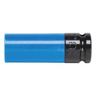 1/2 Inch Impact Socket Wrench Insert | Forged Steel | Hexagon Powerdriv Geometry | Burnished Finish | by Wurth