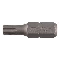 C 6.3 TX25 Bit with Borehole | Robust Steel Construction | 1/4 Inch Hex Drive | by Wurth
