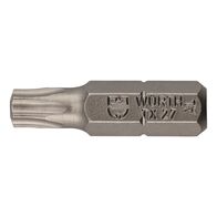 C 6.3 TX27 Bit with Borehole | Durable Steel | 1/4 Inch Hex Drive | by Wurth