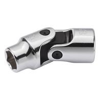 3/8 Inch Cardan Joint Insert Short | Chrome-Plated | Hexagon Socket Compatibility | by Wurth