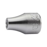1/2 Inch Socket Wrench Insert Metric | Chrome-Plated | Hexagon Design | Durable for Automotive Use | by Wurth