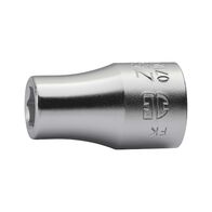 1/2 Inch Socket Wrench Insert Short | Chrome-Plated | Durable & Corrosion Resistant | by Wurth
