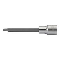 1/2 Inch Socket Wrench Insert for TX60 Screws | Long Design | Chrome Plated | by Wurth
