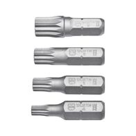 XZN Triple Square Bit Assortment | Includes M4, M5, M6, M8 | Durable Construction | Safe Sort Storage | by Wurth