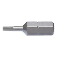 C 63 Bit Hexagon Socket 1/4 Inch | Patented POWERDRIV Design | 25mm Length | by Wurth