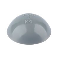 Plastic Cover Cap with Sealing Lip for Pan Head Screw | Durable PE Material | RoHS Compliant | @Pack of 50 | by Wurth