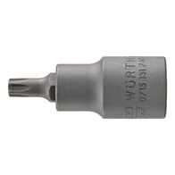 1/2 Inch Socket Wrench Insert TX50 | Zinc Phosphated | 55mm Length | by Wurth