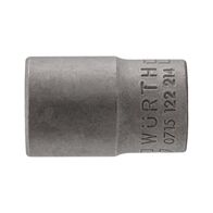 3/8-Inch Socket Wrench Insert | TX Head for TX Screws | Chrome-Vanadium Steel | Zinc Phosphated | by Wurth