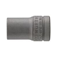 3/8 Inch Socket TX Plus | Internal Square Drive | E14 Tip Size | Chrome-Vanadium Steel | by Wurth