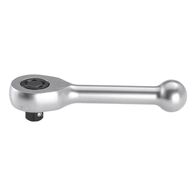 1/4 Inch Fully Manual Ratchet | Freewheel Function | Chrome Molybdenum Steel | Short Design | by Wurth