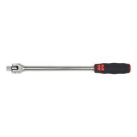 Breaker Bar 1/2 Inch MANGLRTCH | 365mm Length | Chromium-Plated Design | 180° Rotating Joint | by Wurth