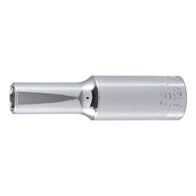 3/8 Inch Socket Wrench | Long Design | Chrome Plated Steel | Durable & Corrosion Resistant | by Wurth