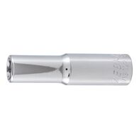 3/8 Inch Socket Wrench | Long Design | Chrome Plated Steel | Durable | by Wurth