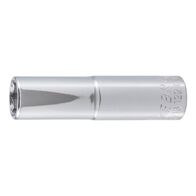 3/8 Inch Socket Wrench | Long Design | Chrome Plated Steel | Durable | by Wurth