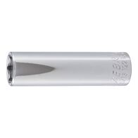 3/8 Inch Socket Wrench | Long Design | Chrome Plated | Durable Steel | by Wurth