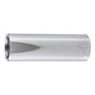 3/8 Inch Socket Wrench | Long Design | Chrome Plated | Durable Steel | by Wurth