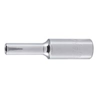 1/4 Inch Socket Wrench | Long Design | Chrome Plated | Durable Steel | by Wurth