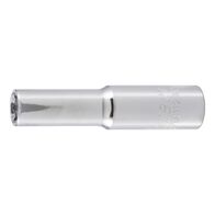 1/4 Inch Socket Wrench | Long Design | Chrome Plated | Durable Steel | by Wurth
