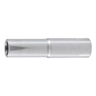1/4 Inch Socket Wrench | Long Design | Chrome Plated | Durable Steel | by Wurth