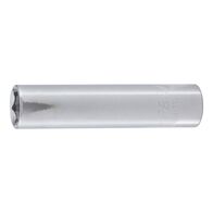 1/4 Inch Socket Wrench | Long Design for Tight Spaces | Chrome Plated | by Wurth