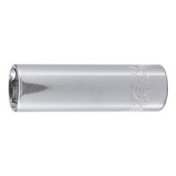 1/4 Inch Socket Wrench | Long Design | Chrome Plated Steel | Durable | by Wurth