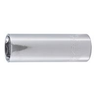 1/4 Inch Socket Wrench | Long Design for Tight Spaces | Chrome Plated | by Wurth