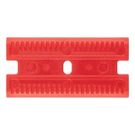 Plastic Scraper Blade | Durable Polyoxymethylene | Gentle on Delicate Surfaces | @Pack of 50 | by Wurth