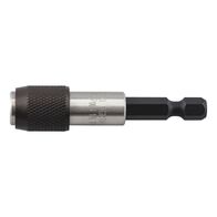 Universal Magnetic Holder with Quick Change Chuck | Permanent Magnet | 1/4 Inch Hex Drive | by Wurth