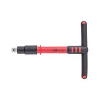 VDE 1/2 Inch T Handle Insulated Socket Wrench | Chrome-Vanadium Steel | Quick-Change Chuck | Safe for Live Parts | by Wurth