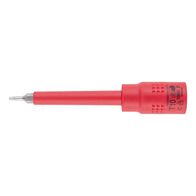 VDE 3/8 inch TX Socket Wrench | Insulated for Live Parts | Chrome-Vanadium Steel | by Wurth