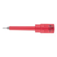 VDE 3/8 inch TX Socket Wrench | Insulated for Live Parts | Chrome-Vanadium Steel | by Wurth