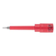 VDE 3/8 inch TX Socket Wrench | Insulated for Live Parts | Chrome-Vanadium Steel | by Wurth