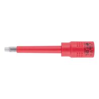 VDE 3/8 inch TX Socket Wrench | Insulated for Live Parts | Chrome-Vanadium Steel | by Wurth