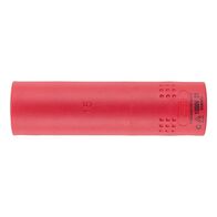 VDE 1/2 Inch Socket Wrench | Insulated for Live Parts | Chrome-Vanadium Steel | 15mm Width | by Wurth