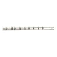1/4 Clamping Strip with 16 Clamps | Chrome Plated | Easy Mounting | by Wurth