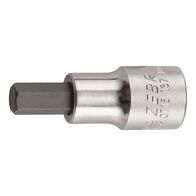 1/2 Inch Socket Wrench Insert | Chrome-Plated | Hexagon Tip | by Wurth